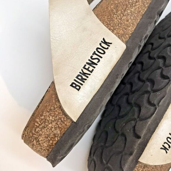 Birkenstock Gizeh Birko-Flor® Sandals Women's 6 - EU 37 Graceful Pearl Slip On - Picture 10 of 10